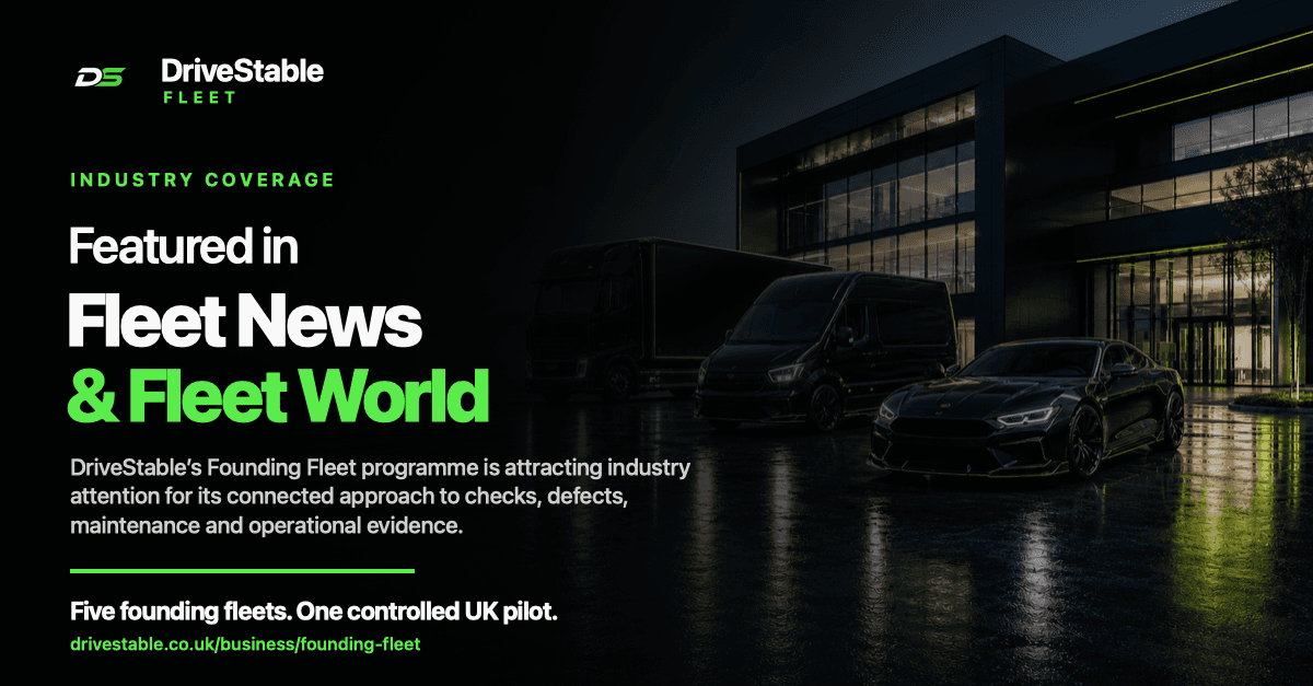 DriveStable Fleet featured in Fleet News and Fleet World